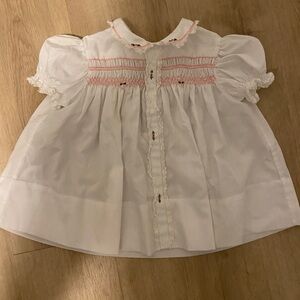Homemade formal smocked dress